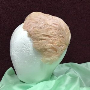 Vintage feather fascinator